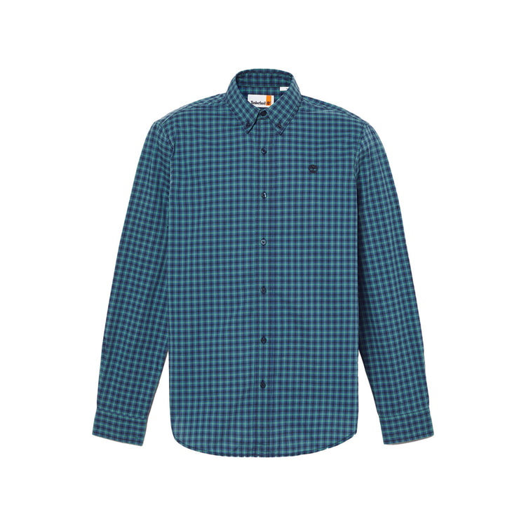 Camicia Uomo Gingham Blu