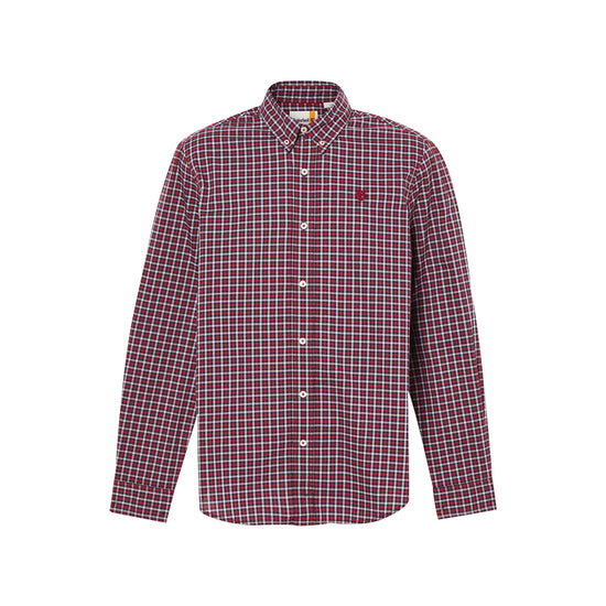 Camicia Uomo Gingham Rosso