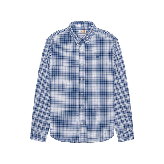 Camicia Uomo Gingham Azzurro