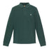 Polo Uomo Millers River a maniche lunghe Verde scuro