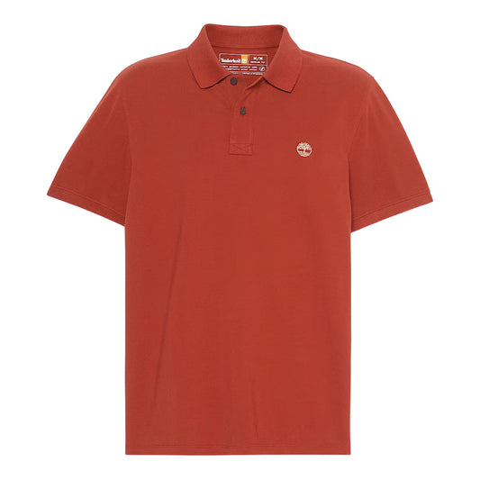 Polo in Piqué Uomo Millers River Rosso