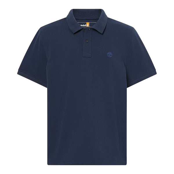 Polo Uomo Millers River Piquè Blu 