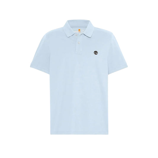 Polo in Piqué Uomo Millers River Azzurro