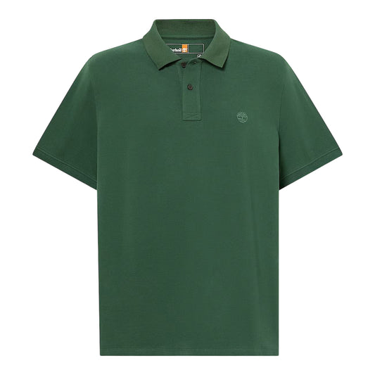 TIMBERLAND Polo MILLERS RIVER in Piqué verde