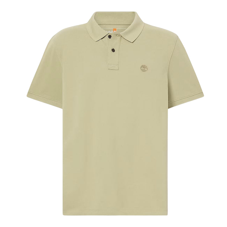 Polo Uomo Millers River in Piqué Verde