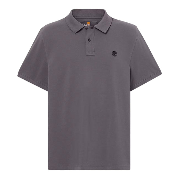 TIMBERLAND Polo grigio scuro MILLERS RIVER in Piquè