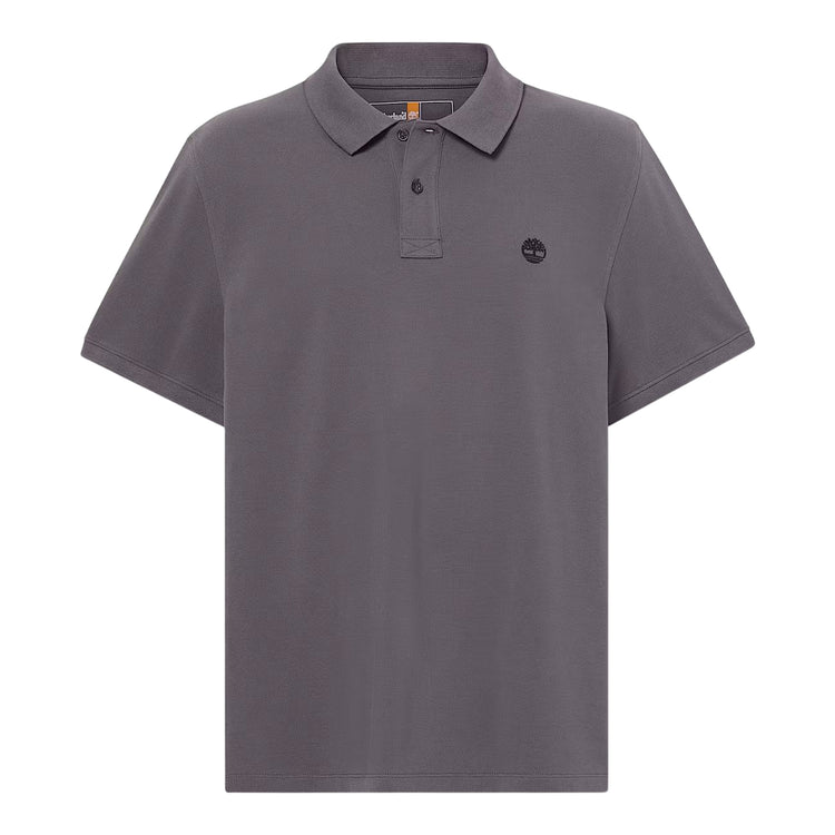 TIMBERLAND Polo grigio scuro MILLERS RIVER in Piquè