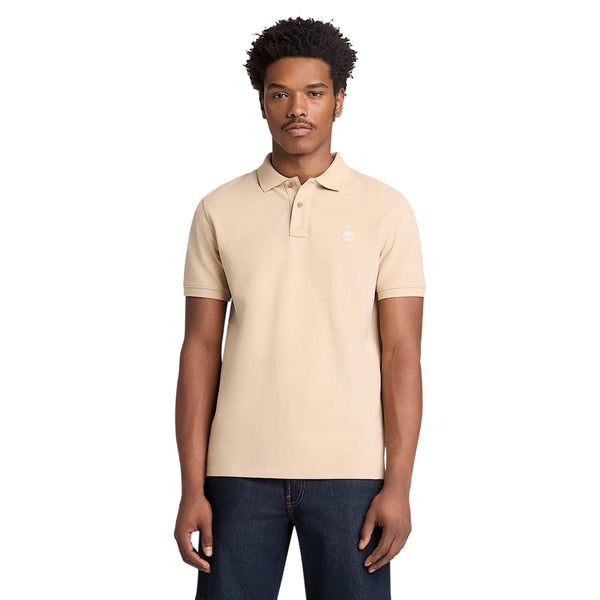 TIMBERLAND Polo beige MILLERS RIVER in Piqué