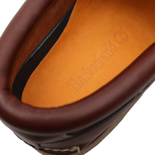 Scarpa da Barca Uomo Classica Authentic Marrone dettaglio soletta logata