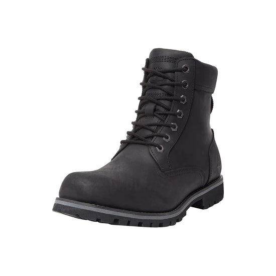 Stivali Uomo Rugged Mid Lace Up nero