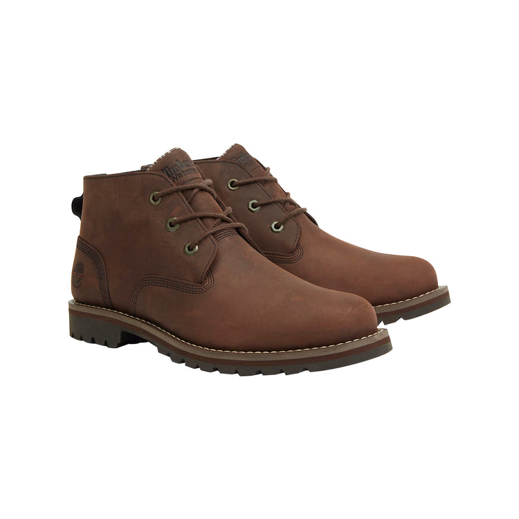 Stivali Uomo Chukka Larchmont Mid stringato marrone scuro