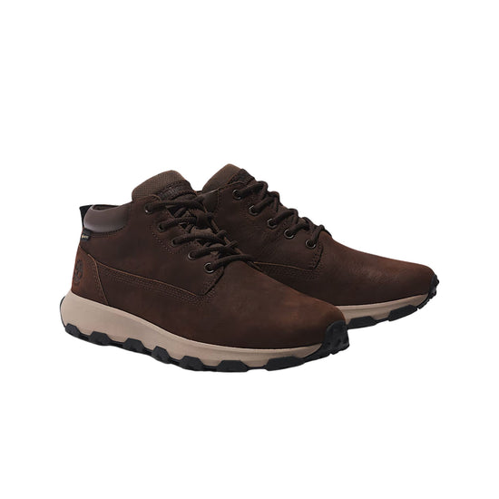 Sneakers Uomo Winsor Park Mid Marrone