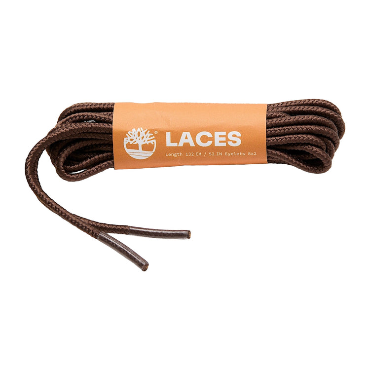Lacci tondi in Nylon 132 cm Marrone