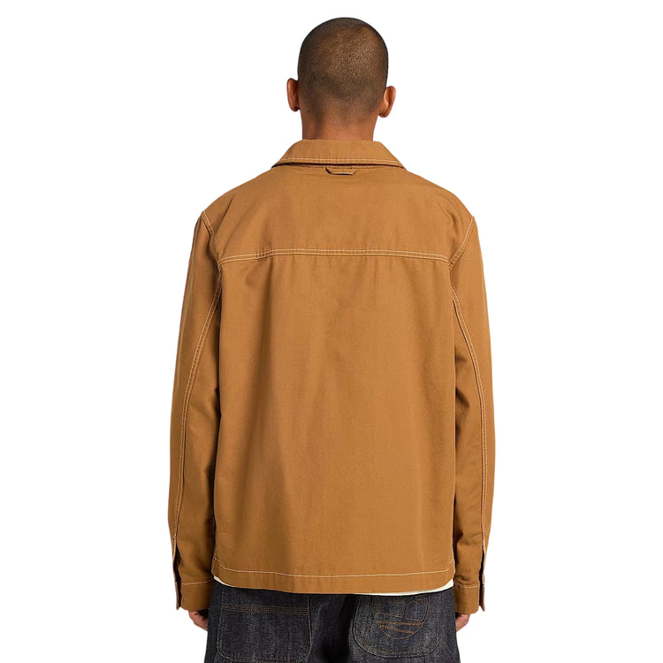 Giacca All Gender Chore in Tela giallo scuro