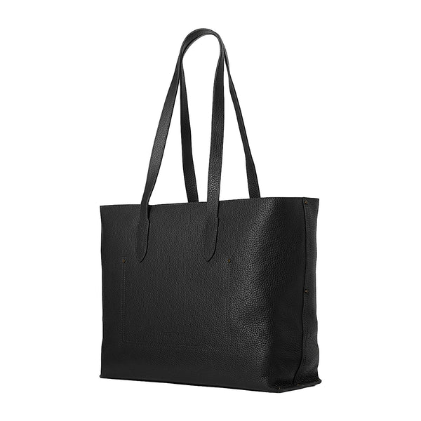 Borsa Tote Donna Tuckerman in pelle nera