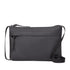 Borsa a tracolla Unisex con zip Nero