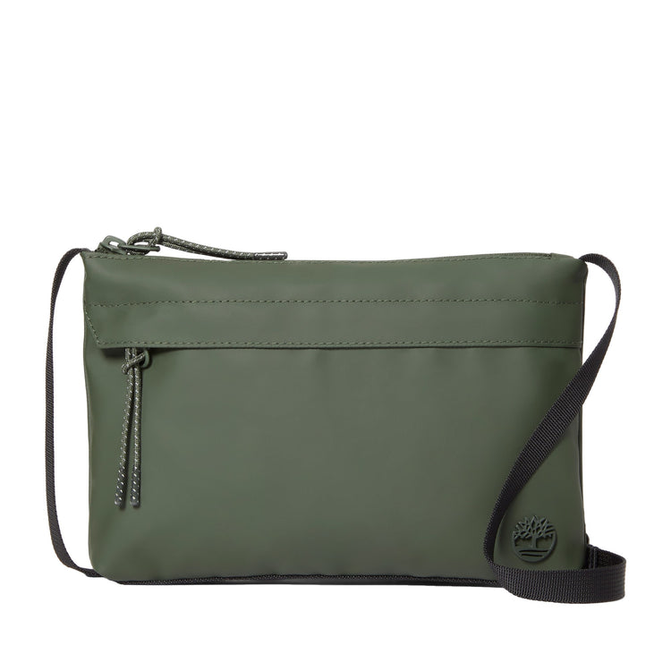 Borsa a tracolla Unisex con zip Verde
