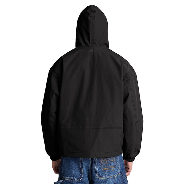 Giacca Uomo Shell Impermeabile Weatherline Nero modello retro