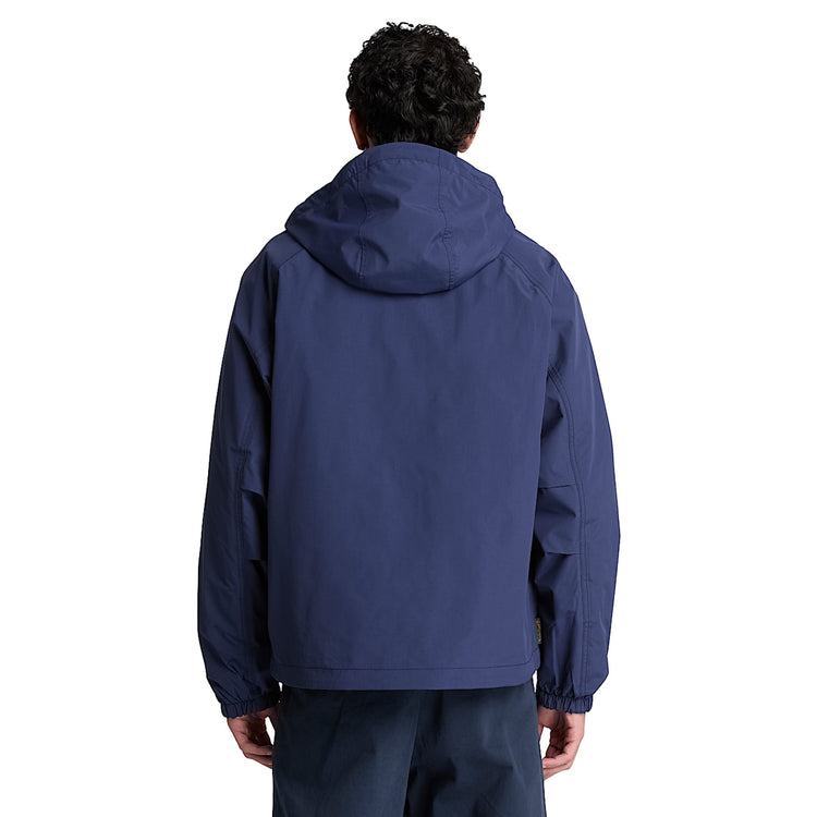 Giacca Impermeabile Uomo 3 in 1 Blu modello retro