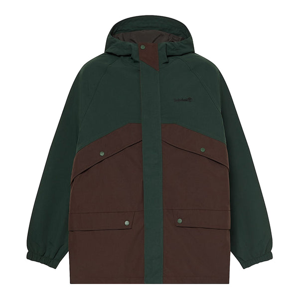 Parka Uomo Weatherline Archive-Inspired Verde/Marrone