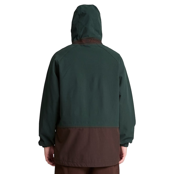Parka Uomo Weatherline Archive-Inspired Verde/Marrone, modello retro