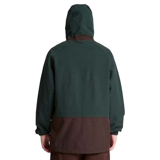 Parka Uomo Weatherline Archive-Inspired Verde/Marrone, modello retro