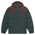 Piumino Uomo Idrorepellente verde/marrone