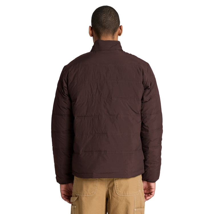 Piumino idrorepellente Uomo Axis Peak Marrone modello retro