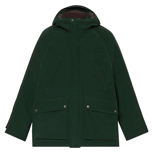 Parka impermeabile Uomo Verde scuro