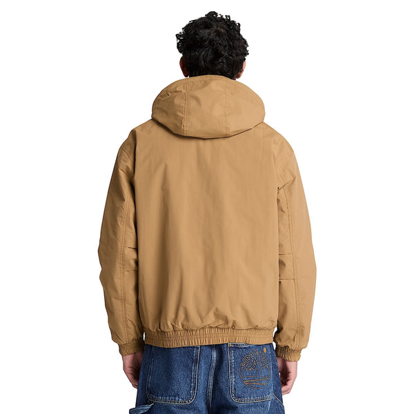 Bomber Uomo termico impermeabile Giallo scuro modello retro
