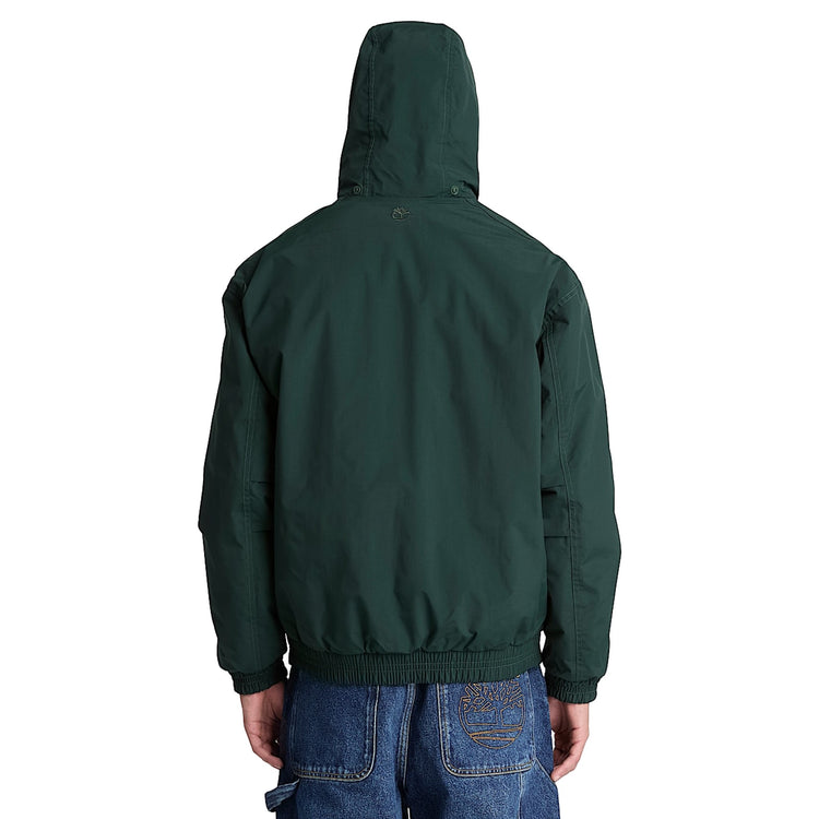 Bomber Uomo termico impermeabile Verde modello retro