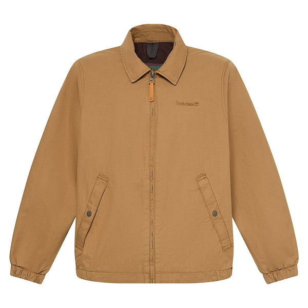 Bomber Uomo Stratham in cotone giallo scuro