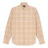 Camicia Uomo a quadri Beige