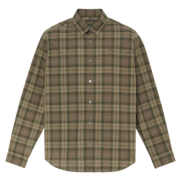 Camicia Uomo a quadri Verde