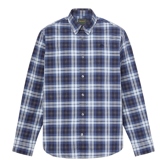 Camicia Uomo a quadri Blu