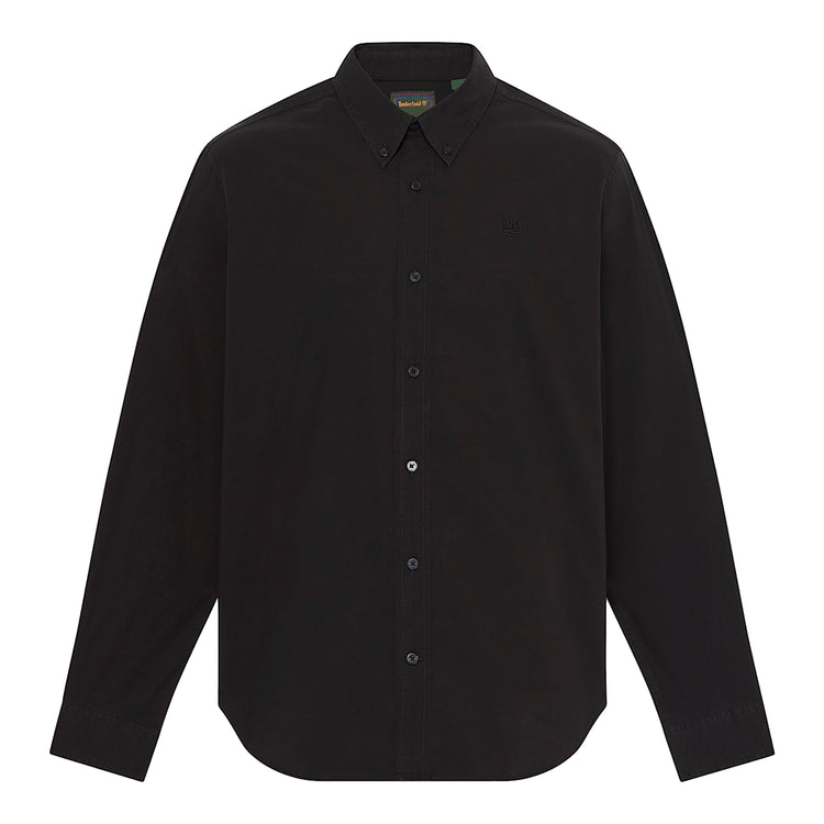 Camicia Uomo in popeline Nero