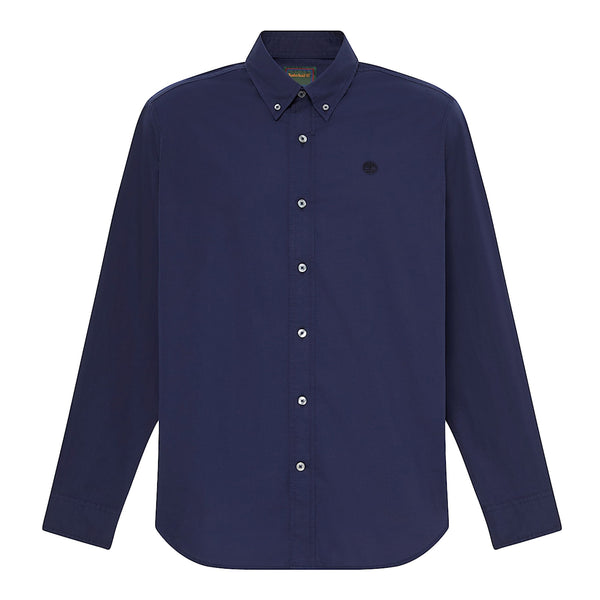 Camicia Uomo in popeline Blu scuro