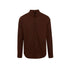 Camicia Uomo Marrone, in cotone, con ricamo logo