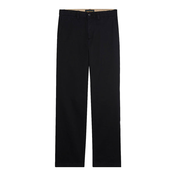 Pantaloni Uomo Chino Claremont gamba dritta Nero