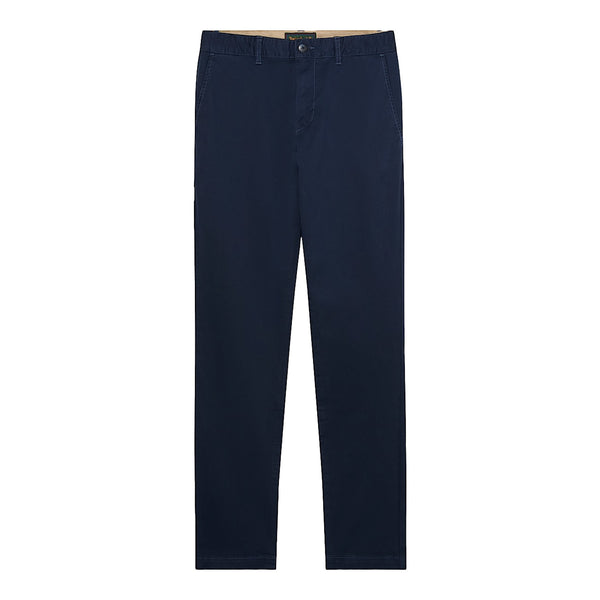 Pantaloni Uomo Chino Claremont gamba dritta Blu scuro