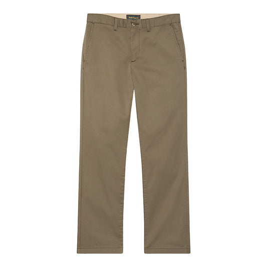 Pantaloni Uomo Chino Claremont gamba dritta Verde