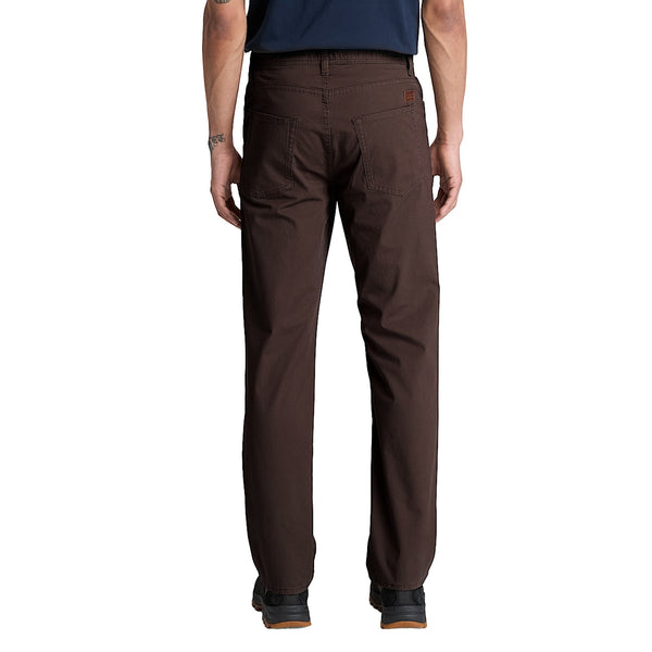 Pantalone Uomo Sandown Cavalry in twill marrone modello retro