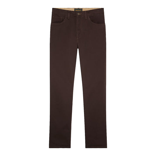 Pantalone Uomo Sandown Cavalry in twill marrone