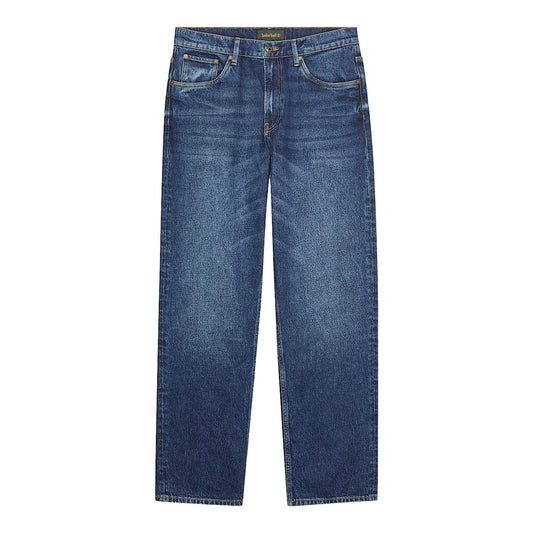 Jeans Uomo vestibilità comoda blu scuro