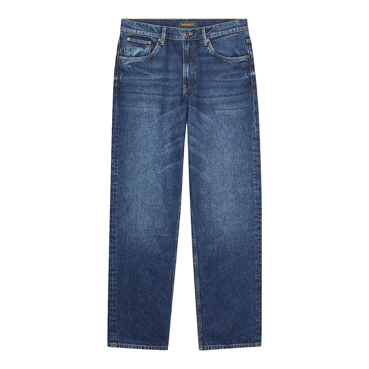Jeans Uomo vestibilità comoda blu scuro