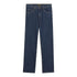 Pantalone Uomo in denim blu a gamba dritta