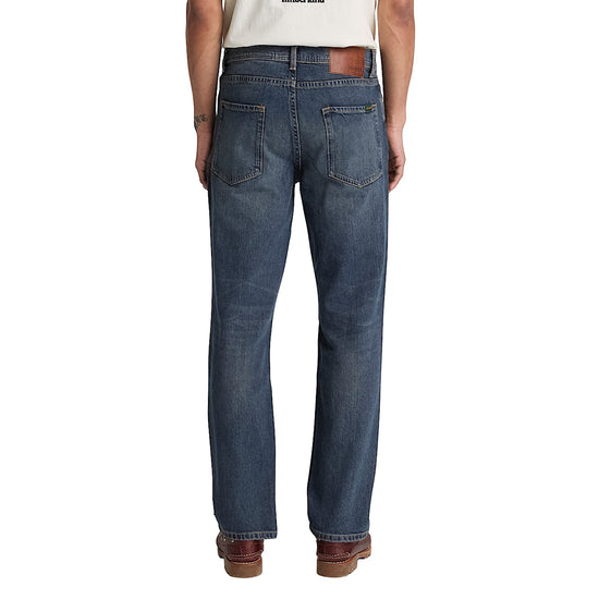 Pantalone Uomo Straight in denim, modello retro