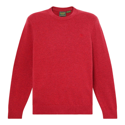 Maglione girocollo Uomo Williams River Rosso