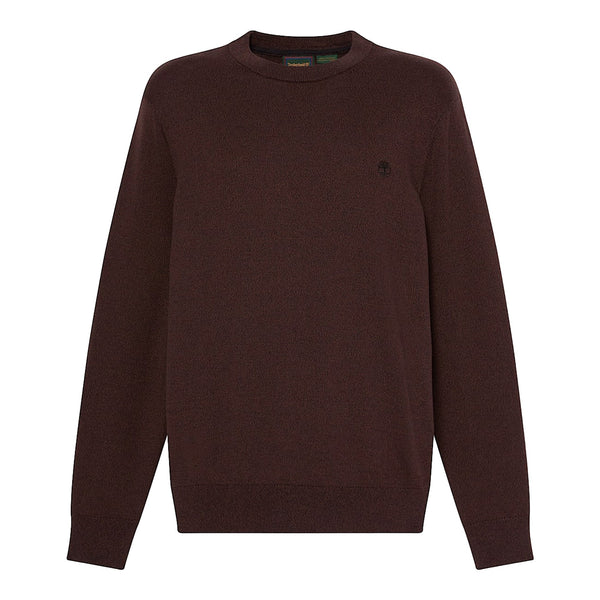 Maglione girocollo Uomo Williams River Marrone
