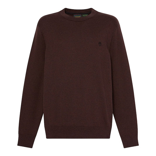 Maglione girocollo Uomo Williams River Marrone